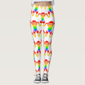 RBG Rainbow Uterus  Leggings (Vorderseite)