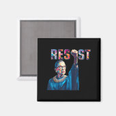 Rbg Resist Feminist Funny Zitat Magnet (Vorderseite/Rückseite)