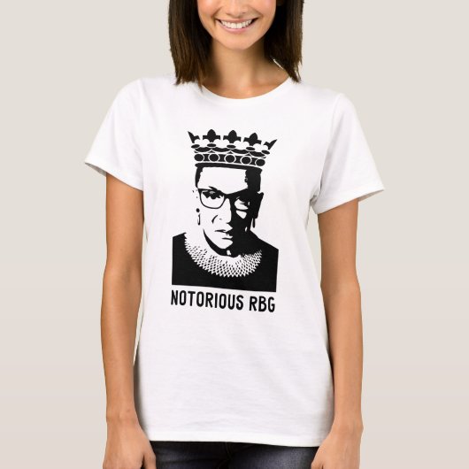 RBG - Ruth Bader Ginsberg T-Shirt (Vorderseite)