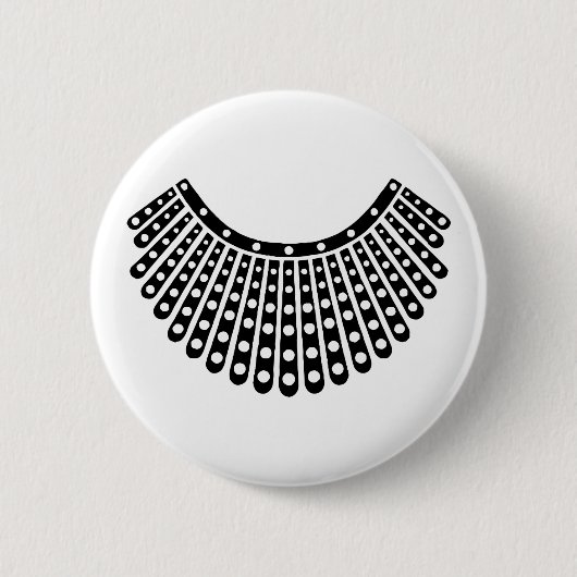 RBG Ruth Bader Ginsburg Dissenting Collar Button (Vorderseite)