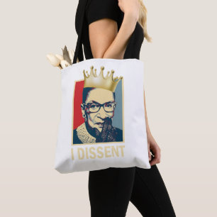 RBG, Ruth Bader Ginsburg, I Dissent Tasche