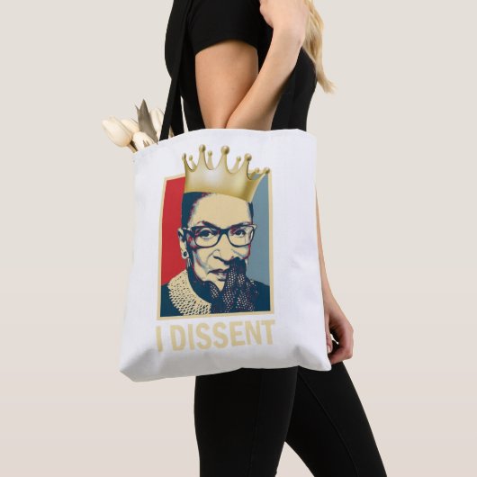 RBG, Ruth Bader Ginsburg, I Dissent Tasche (Von Nahem)