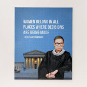RBG Ruth Bader Ginsburg Puzzle (Vertikal)