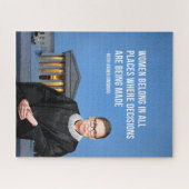 RBG Ruth Bader Ginsburg Puzzle (Horizontal)