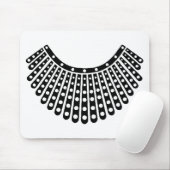 RBG, Ruth Bader Ginsburg, RBG Collar Mousepad (Mit Mouse)