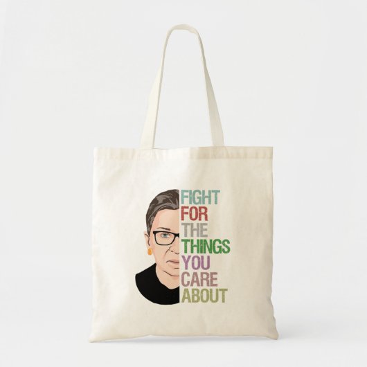 RBG Ruth Bader Ginsburg Tragetasche (Vorne)
