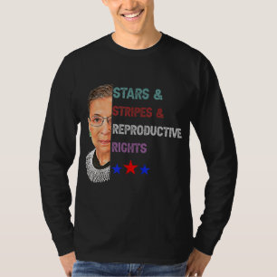 RBG Ruth Stars Streifen Reproduktionsrechte 4. T-Shirt
