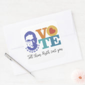 RBG-Sticker wählen Quadratischer Aufkleber (Umschlag)
