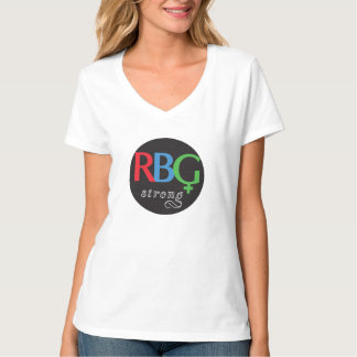 RBG Strong Women's V-Neck T - Shirt