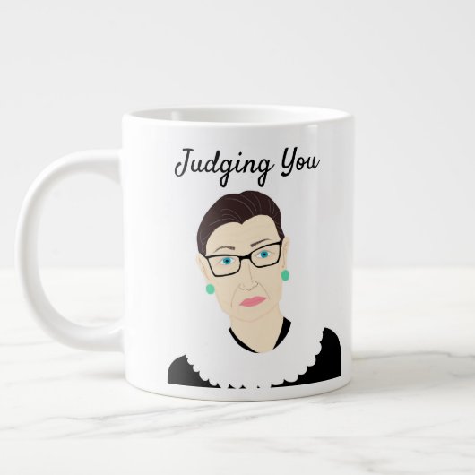 RBG-Tasse "Judting You" Jumbo-Tasse (Links)