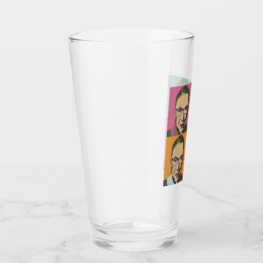 RBG Women's, Feminist Gift, Notorous RBG Glas (Rechts)