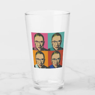 RBG Women's, Feminist Gift, Notorous RBG Glas