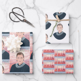 RBG-Wrapping Paper Geschenkpapier Set