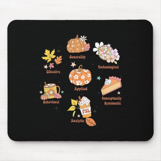 Rbt Aby BCBY PECS 7 Dimensionen der Verhaltensther Mousepad (Vorne)