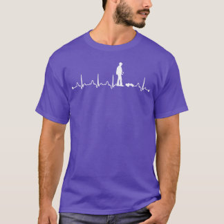 RC-Auto-Herzschlag-EKG-Design für ferngesteuertes  T-Shirt