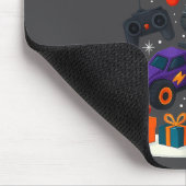 Rc Auto Rennfahrer Weihnachtsbaum Xmas  Mousepad (Ecke)