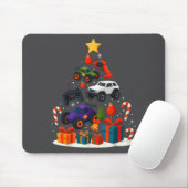 Rc Auto Rennfahrer Weihnachtsbaum Xmas  Mousepad (Mit Mouse)