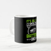 Rc Bootmodell Schnellboot - Spaß bis Batterie Kaffeetasse (Vorderseite Links)