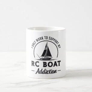 RC-Bootverhalten Remote Model Radio RC Boote Kaffeetasse