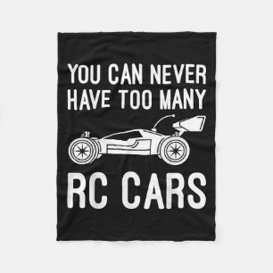 Rc Car Design für Männer Frauen Kinder Racing Car  Fleecedecke