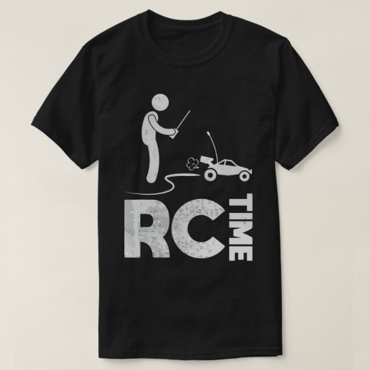 RC Car Time RC Racing T - Shirt (Design vorne)