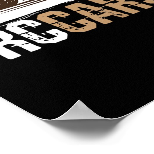 RC Cars RC Remote Model Poster (Ecke)