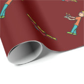 RC Drohnenfliegen Geschenkpapier (Rolleneckpunkt)