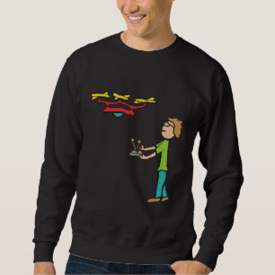 RC Drohnenfliegen Sweatshirt