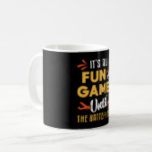 RC Flugzeug Es ist Spaß und Spiele Pilot Funny RC  Kaffeetasse (Vorderseite Links)