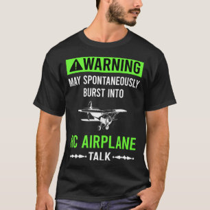 RC-Flugzeug Flugzeuge Flugzeug Flugzeuge Luftfahrz T-Shirt