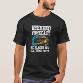 Rc-Flugzeug für RC-Pilot Modellflugzeug-Fernverbin T-Shirt (Vorderseite)