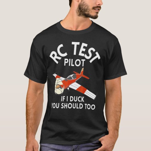 RC Flugzeug Muster Luftfahrzeug-Luftfahrzeug T-Shirt (Vorderseite)