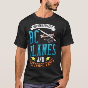 RC-Flugzeug-Pilotflugmodell T-Shirt