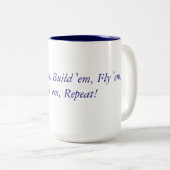 RC Flugzeuge Mantra Zweifarbige Tasse (VorderseiteRechts)