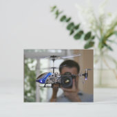 RC Heli Postkarte (Stehend Vorderseite)