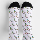 RC-Hubschrauber-Fliegen Socken (Oben)