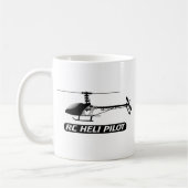 RC Hubschrauber-Pilot Kaffeetasse (Links)