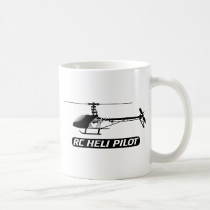 RC Hubschrauber-Pilot Kaffeetasse