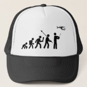 RC Hubschrauber Truckerkappe (Vorderseite)