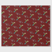 RC Modell Hubschrauber Flug Geschenkpapier (Flach)