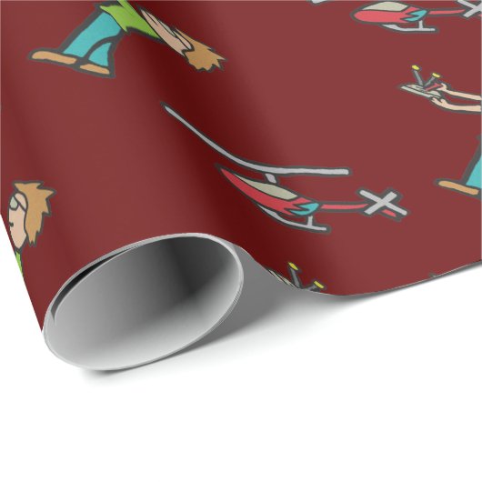 RC Modell Hubschrauber Flug Geschenkpapier (Rolleneckpunkt)