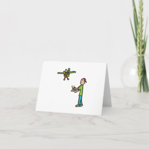 RC Modellflugzeug Flug Karte