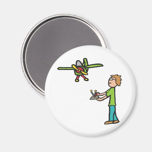 RC Modellflugzeug Flug Magnet (Vorderseite/Rückseite)
