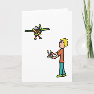 RC Modellflugzeug Karte