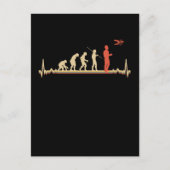 RC Pilot Evolution Retro Model Flugzeug Postkarte (Vorderseite)