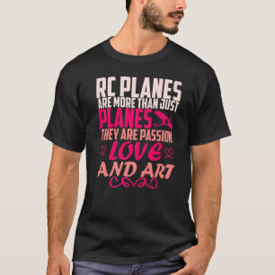 Rc Pilot Modellflugzeug-Modellmodell Rc Airbus T-Shirt