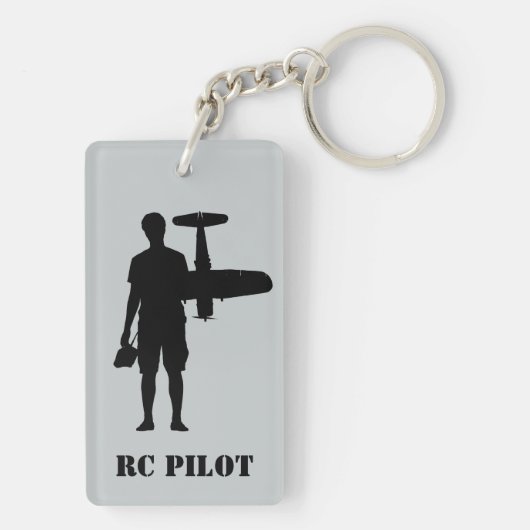 RC-Pilot Schlüsselanhänger (Rückseite)