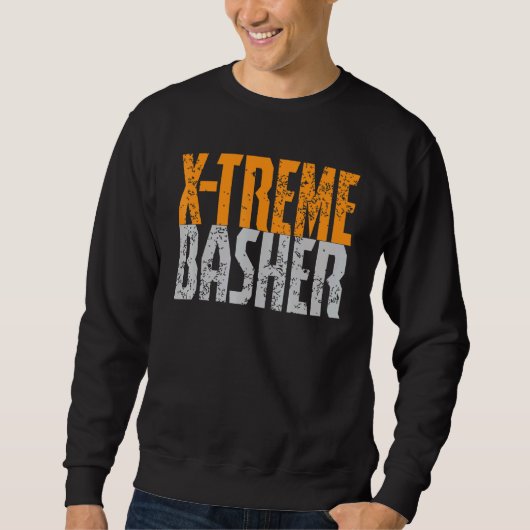 Rc-Pkw-Fagott-Zitat: Extrem bashing Monster Sweatshirt (Vorderseite)
