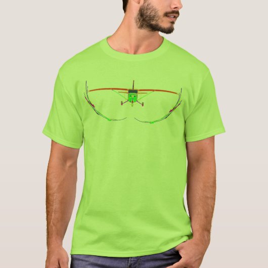 RC PRIVATES FLUGZEUG T-Shirt (Vorderseite)