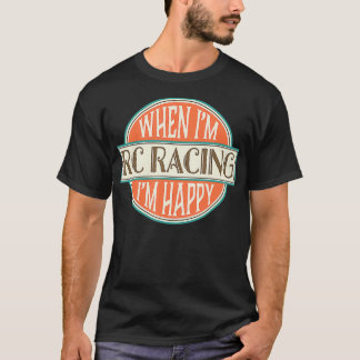 RC Racing Gift Radio Kontrolle's Flugzeug Boats T-Shirt